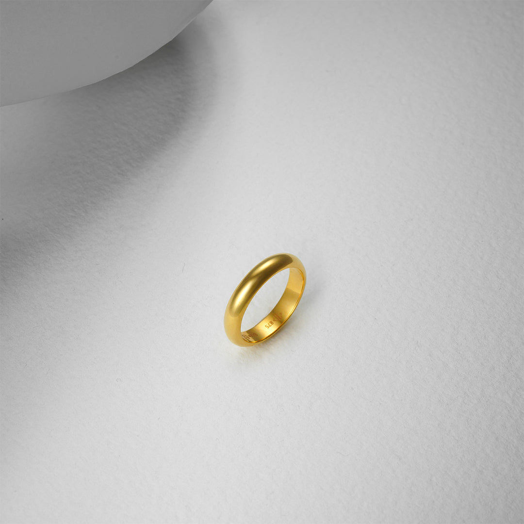 Yellow Gold Band image